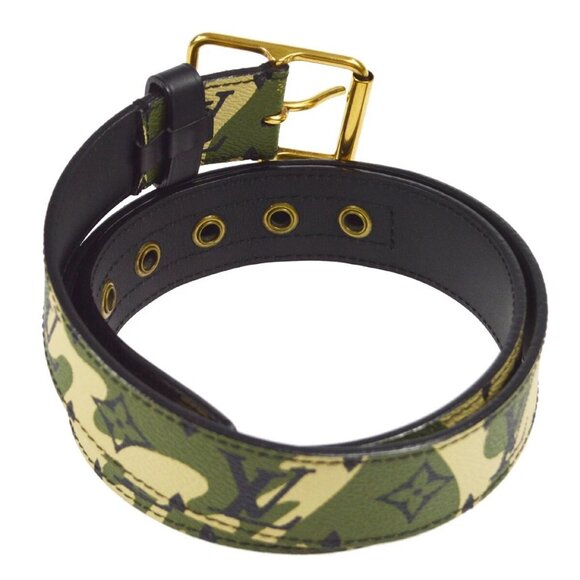 Louis Vuitton Monogramouflage Ceinture Belt M96460 28646 - Picture 2 of 7
